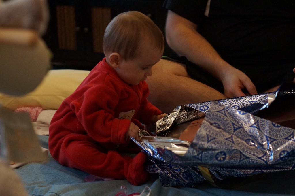 Unwrapping Christmas Gifts 2013