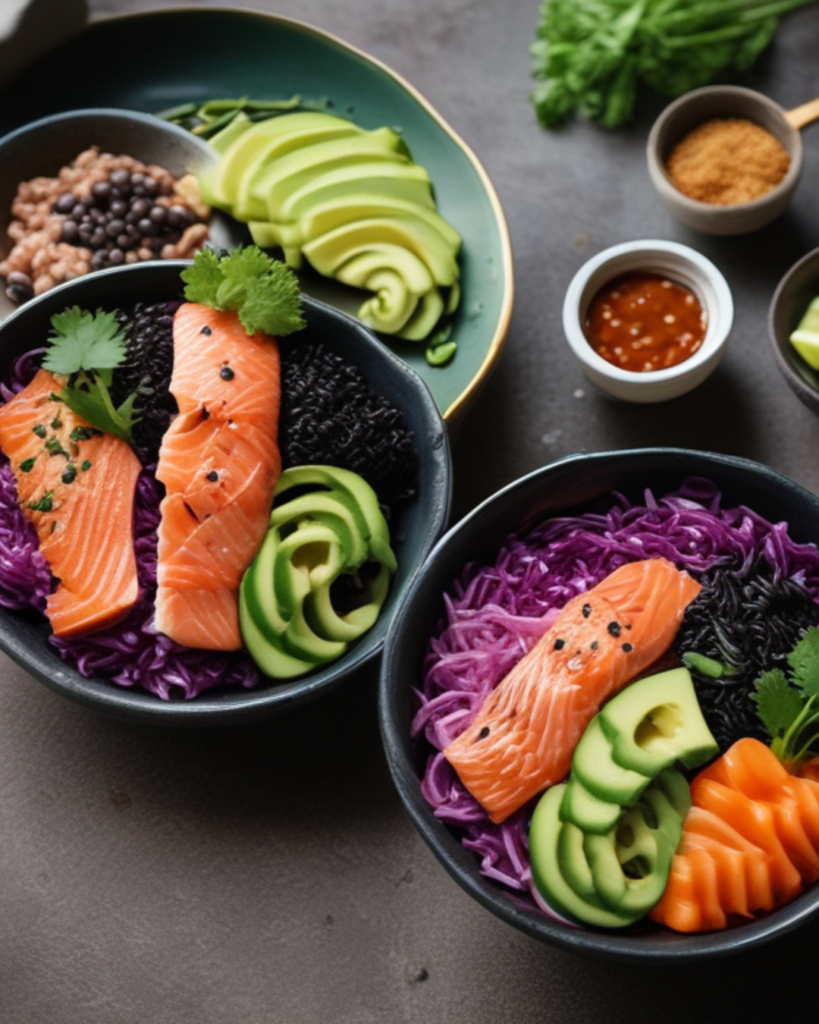 Poke Salmon Salad